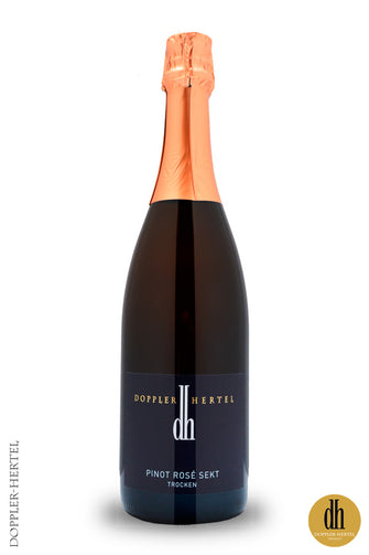 Pinot Rosé SEKT trocken 2020 von Doppler-Hertel onlineVINOTHEK Pfalz Produktabbildung