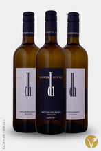3er weinSCHENKEN Box: Weißwein 'BURGUNDER' von Doppler-Hertel onlineVINOTHEK Pfalz Weinpräsent