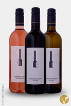 3er weinSCHENKEN Box: Rot-/Rosé-/Weißwein 'KOLORIT' von Doppler-Hertel onlineVINOTHEK Pfalz Weinpräsent