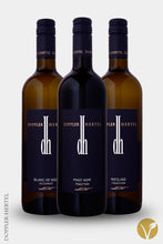 3er weinSCHENKEN Box: Rot-/Rosé-/Weißwein 'SUBSTANZ' von Doppler-Hertel onlineVINOTHEK Pfalz Weinpräsent